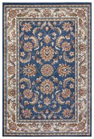 Kusový koberec Luxor 105640 Reni Blue Cream - 80x240 cm