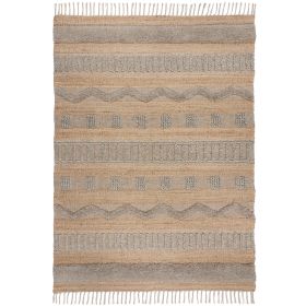 Kusový koberec Jubilant Medina Jute Natural/Grey - 160x230 cm