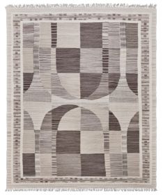 Ručně vázaný kusový koberec Da Vinci III DESP P115 Brown Stone Mix - 140x200 cm