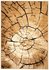 Kusový koberec Superwood brown - 160x230 cm