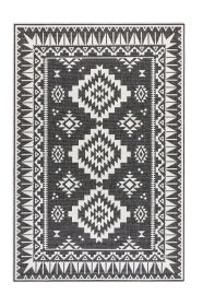 Kusový koberec Gemini 106019 Black z kolekce Elle – na ven i na doma - 160x230 cm