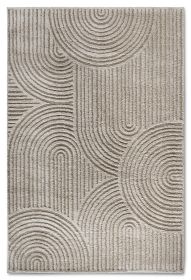 Kusový koberec Gallery 106090 Beige z kolekce Elle - 120x170 cm