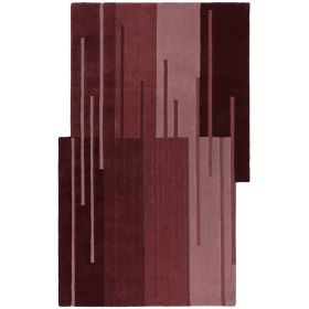 Ručně všívaný kusový koberec Abstract Split Ombre Red - 200x290 cm