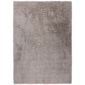 Kusový koberec Alpine Faux Fur Soft Grey - 160x230 cm