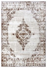 Kusový koberec Shine 105917 Retro Cream Brown - 57x90 cm
