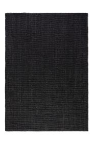 Kusový koberec Bouclé Jute 105976 Black - 120x170 cm