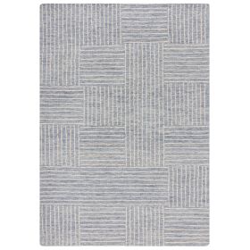 Kusový koberec Memphis Abstract Check Blue - 160x230 cm