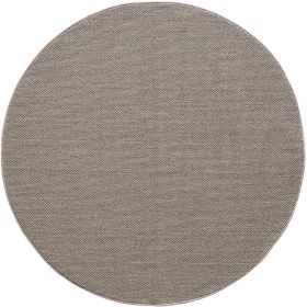Kusový koberec Loom 4300 Brown kruh - 160x160 cm