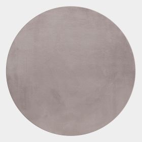 Kusový koberec Pouffy 5100 Beige kruh - 200x200 cm