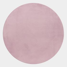Kusový koberec Pouffy 5100 Rose kruh - 120x120 cm