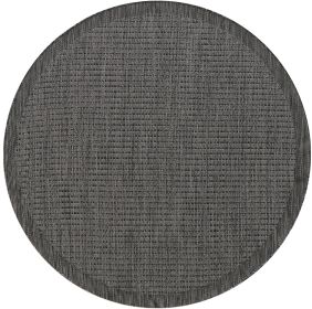 Kusový koberec Giza 1410 Black kruh - 160x160 cm