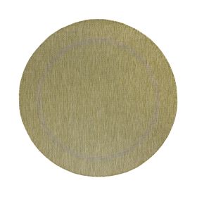 Kusový koberec Relax 4311 Green kruh - 120x120 cm