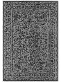 Kusový koberec Duet Kona Black/White - na ven i na doma - 160x230 cm