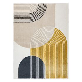 Kusový koberec Fusion 0240 cream/yellow - 80x150 cm