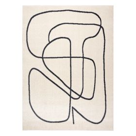 Kusový koberec Fusion 8297 cream/dark grey - 120x170 cm