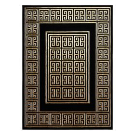 Kusový koberec Allure 1968 black/gold - 160x220 cm