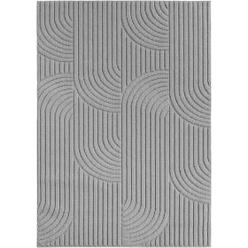 Kusový koberec Helix 2201 silver - 60x110 cm