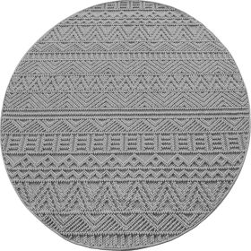 Kusový koberec Helix 2202 silver kruh - 120x120 cm Kusový koberec Helix 2202 silver kruh - 120x120 cm