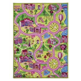 Dětský kusový koberec silnice Sweet Town - 140x200 cm