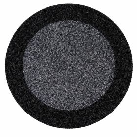 Kusový koberec Life Shaggy 1503 anthracit kruh - 200x200 (průměr) kruh cm