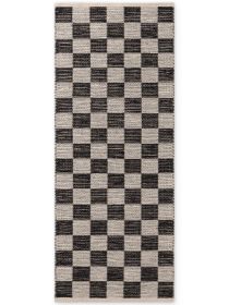 Běhoun Handloom 106333 Rex White Black - 80x300 cm