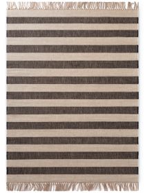 Kusový koberec Handloom 106334 Playa White Black - 160x230 cm