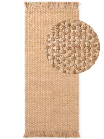 Běhoun Handloom 106335 Fjord Natural Gold - 80x300 cm Běhoun Handloom 106335 Fjord Natural Gold - 80x300 cm