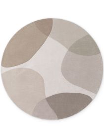 Kusový koberec Ted Baker Hackney 106355 Béžová kruh - 160x160 cm
