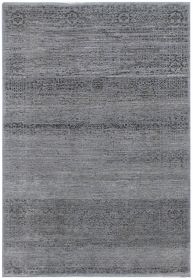 Ručně vázaný kusový koberec Diamond DC-MAMLOOK jeans blue/black - 180x275 cm