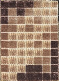 Kusový koberec Seher 3D 2615 Brown Beige - 160x220 cm