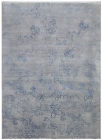 Ručně vázaný kusový koberec Diamond DC-KERRY 2 Silver/blue - 275x365 cm