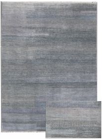 Ručně vázaný kusový koberec Diamond DC-MCN Silver/light blue - 365x550 cm