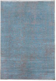 Ručně vázaný kusový koberec Diamond DC-JK 1 Silver/light blue - 365x457 cm
