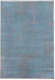 Ručně vázaný kusový koberec Diamond DC-JK 1 Silver/light blue - 160x230 cm