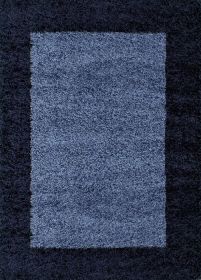 Kusový koberec Life Shaggy 1503 navy - 200x290 cm