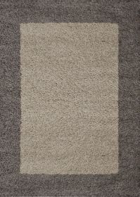 Kusový koberec Life Shaggy 1503 taupe - 60x110 cm