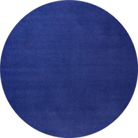 Kusový koberec Fancy 103007 Blau - modrý kruh - 200x200 (průměr) kruh cm