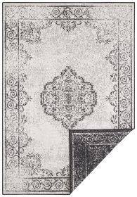 Kusový koberec Twin Supreme 103868 Cebu Black/Cream – na ven i na doma - 80x150 cm
