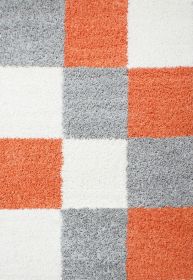 Kusový koberec Life Shaggy 1501 terra - 80x250 cm