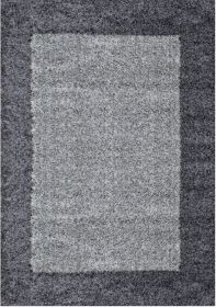 Kusový koberec Life Shaggy 1503 grey - 80x150 cm