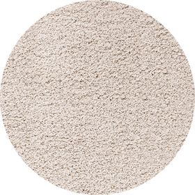 Kusový koberec Life Shaggy 1500 beige kruh - 120x120 (průměr) kruh cm