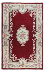 Ručně všívaný kusový koberec Lotus premium Red - 75x150 cm