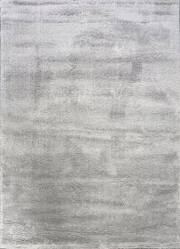 Kusový koberec Microsofty 8301 Light grey - 60x100 cm
