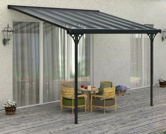 Pergola PIERCE 440 CM čiré stínění