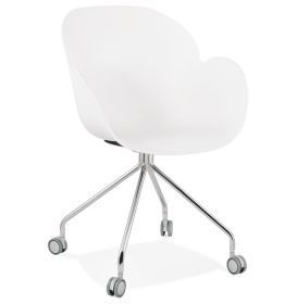 Kancelářské židle RULIO bílá/chrom