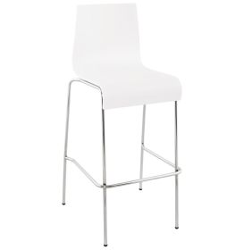 Barová židle COBE bílá