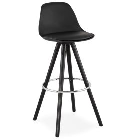 Barová židle SUPRO černá