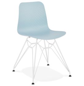 Jídelní židle FIFI modrá/bílá
