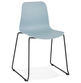 Jídelní židle BEE modrá/černá