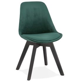 Jídelní židle PHIL zelená/černá